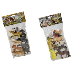 Animals - Farm or Wild 10 Piece Assorted
